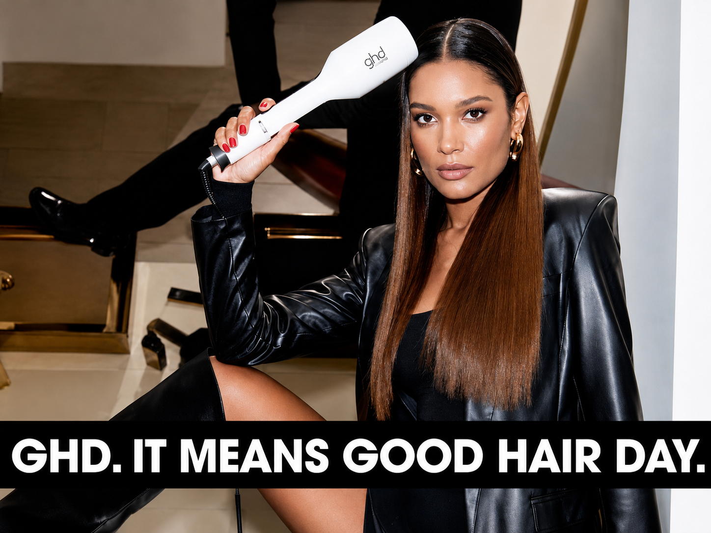 GHD x Pugata campaign image